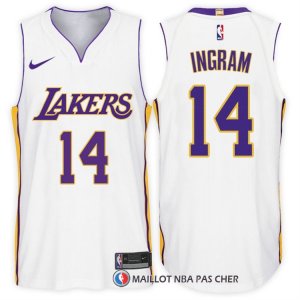 Maillot Authentique Los Angeles Lakers Ingram 2017-18 14 Blanc