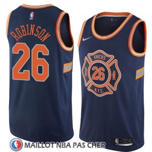 Maillot New York Knicks Mitchell Robinson Ciudad 2018 Bleu