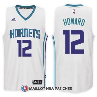 Maillot Charlotte Hornets Dwight Howard Home 12 2017-18 Blanc