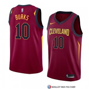 Maillot Cleveland Cavaliers Alec Burks Icon 2018 Rouge
