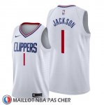 Maillot Los Angeles Clippers Reggie Jackson Association 2019-20 Blanc