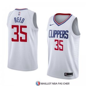 Maillot Los Angeles Clippers Willie Reed Association 2018 Blanc