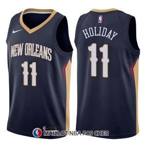 Maillot New Orleans Pelicans Jrue Holiday Icon 11 2017-18 Bleu