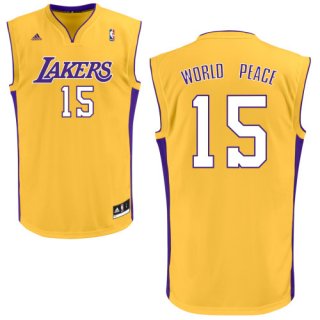 Maillot Jaune WorldPeace Los Angeles Lakers Revolution 30