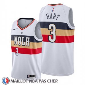 Maillot New Orleans Pelicans Josh Hart Earned Blanc