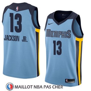 Maillot Memphis Grizzlies Jaren Jackson Jr. No 13 Statement 2018 Bleu