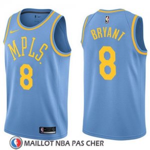 Maillot Lakers Kobe Bryant 8 Classic 2017-18 Bleu