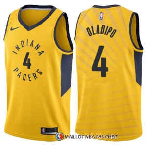 Maillot Indiana Pacers Victor Oladipo Statement 2017-18 4 Jaune