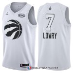 Maillot All Star 2018 Toronto Raptors Kyle Lowry 7 Blanc