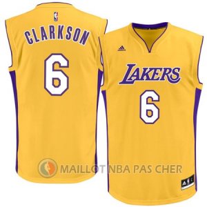 Maillot Los Angeles Lakers Clarkson #6 Jaune