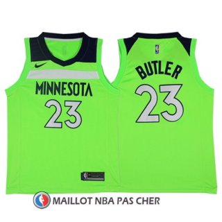 Maillot Authentique Minnesota Timberwolves Butler 2017-18 23 Vert