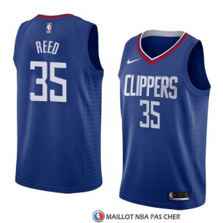 Maillot Los Angeles Clippers Willie Reed Icon 2018 Bleu