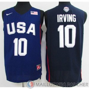 Maillot USA Dream 12 Teams Irving #10 Bleu