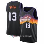 Maillot Phoenix Suns Steve Nash Ville 2020-21 Noir