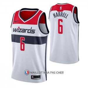 Maillot Washington Wizards Montrezl Harrell NO 6 Association 2020-21 Blanc