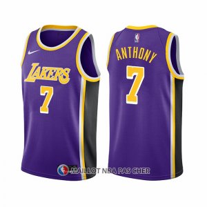 Maillot Los Angeles Lakers Carmelo Anthony NO 7 Statement 2021 Volet