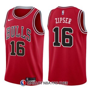 Maillot Chicago Bulls Paul Zipser Icon 16 2017-18 Rouge
