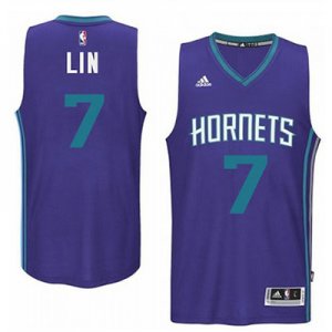 Maillot Hornets Lin 7 Pourpre