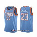 Maillot Los Angeles Clippers Lou Williams Ville Bleu