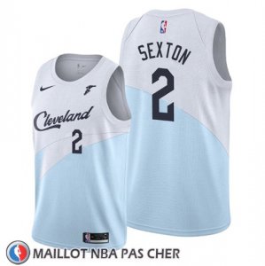 Maillot Cleveland Cavaliers Collin Sexton Earned Bleu