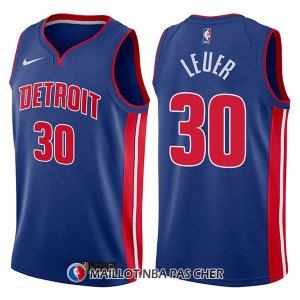 Maillot Detroit Pistons Jon Leuer Icon 30 2017-18 Bleu