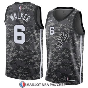 Maillot San Antonio Spurs Lonnie Walker Ville 2018 Gris