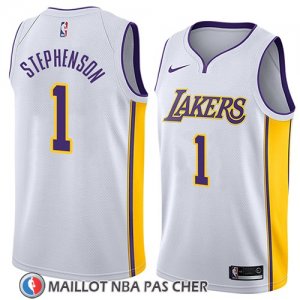Maillot Los Angeles Lakers Lance Stephenson Association 2018 Blanc