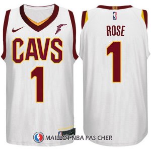 Nike Maillot Cleveland Cavaliers Rose 1 2017-18 Blanc