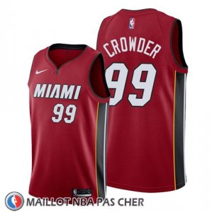 Maillot Miami Heat Jae Crowder Statement 2019-20 Rouge