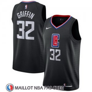 Maillot Clippers Blake Griffin 32 Statement 2017-18 Noir