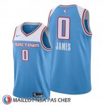 Maillot Sacramento Kings Justin James Ville 2019-20 Bleu