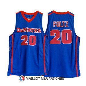 Maillot NCAA Dematha Fultz 20 Bleu