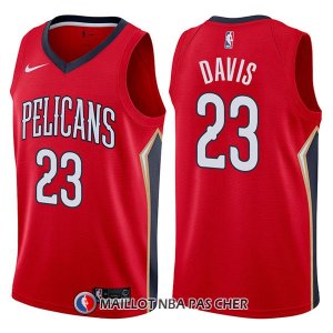 Maillot New Orleans Pelicans Anthony Davis Statement 23 2017-18 Rouge