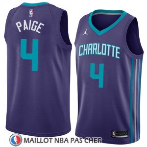 Maillot Charlotte Hornets Marcus Paige No 4 Statement 2018 Volet