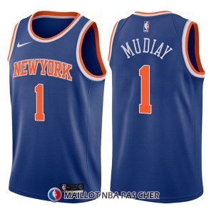 Maillot New York Knicks Emmanuel Mudiay Icon 1 2017-18 Bleu