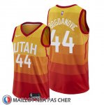 Maillot Utah Jazz Bojan Bogdanovic Ville Orange