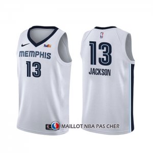 Maillot Memphis Grizzlies Jaren Jackson Association Blanc