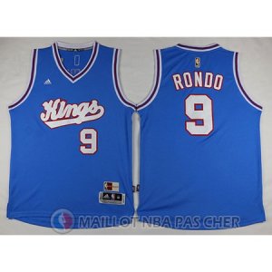 Maillot Sacramento Kings Rondo #9 Bleu
