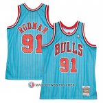 Maillot Chicago Bulls Dennis Rodman Mitchell & Ness 1995-96 Bleu