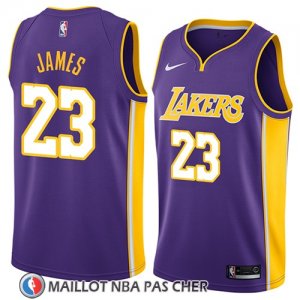 Maillot Los Angeles Lakers Lebron James Statement 2018 Volet
