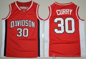 Maillot NCAA Stephen Curry Rouge