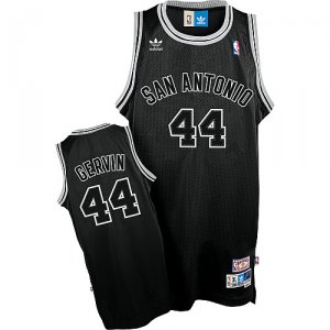 Maillot San Antonio Spurs Gervin Spurs #44 Noir