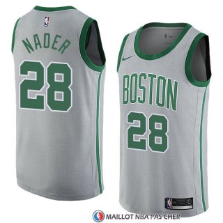 Maillot Boston Celtics Abdel Nader Ville 2018 Gris