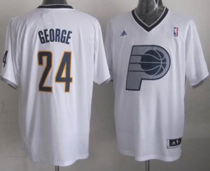 Maillot George Indiana Pacers #24 Blanc