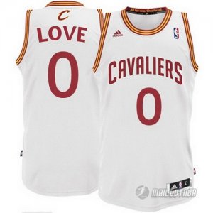 Maillot Blanc Love Cleveland Cavaliers Revolution 30