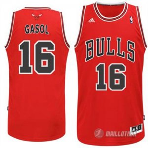 Maillot Chicago Bulls Gasol #16 Rouge