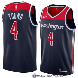 Maillot Washington Wizards Mike Young Statement 2018 Noir