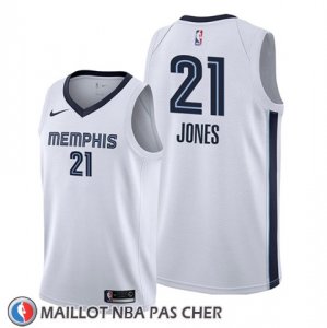 Maillot Memphis Grizzlies Tyus Jones Association Blanc