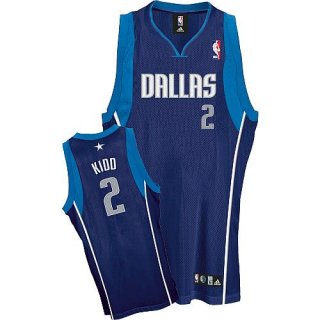 Maillot Dallas Mavericks Kidd #2 Bleu Marino
