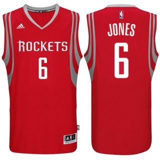 Maillot Rockets Terrence Jones 6 Rouge